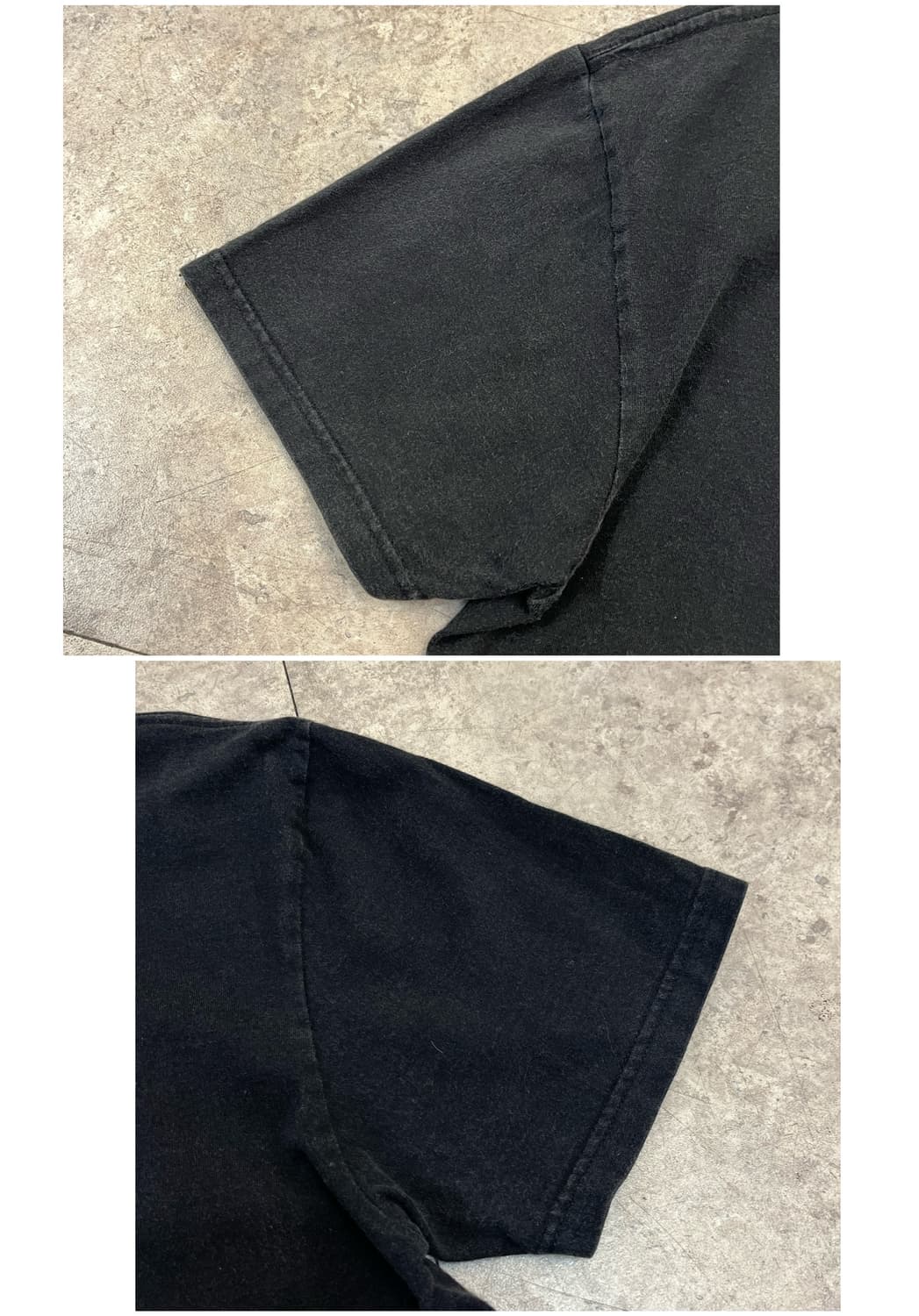 베이프 카모 컬리지 빅로고 반팔티 블랙 L #csz3328 상품이미지10