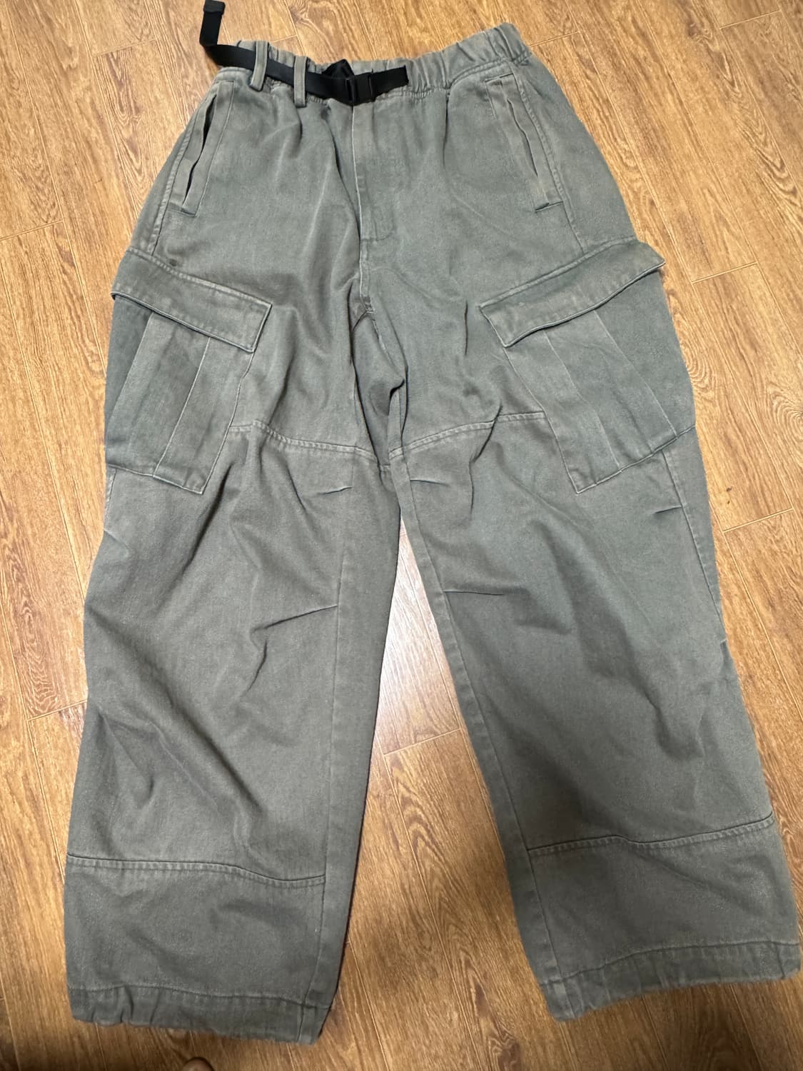 해칭룸 밀팬츠 올리브 2사이즈 상품이미지2