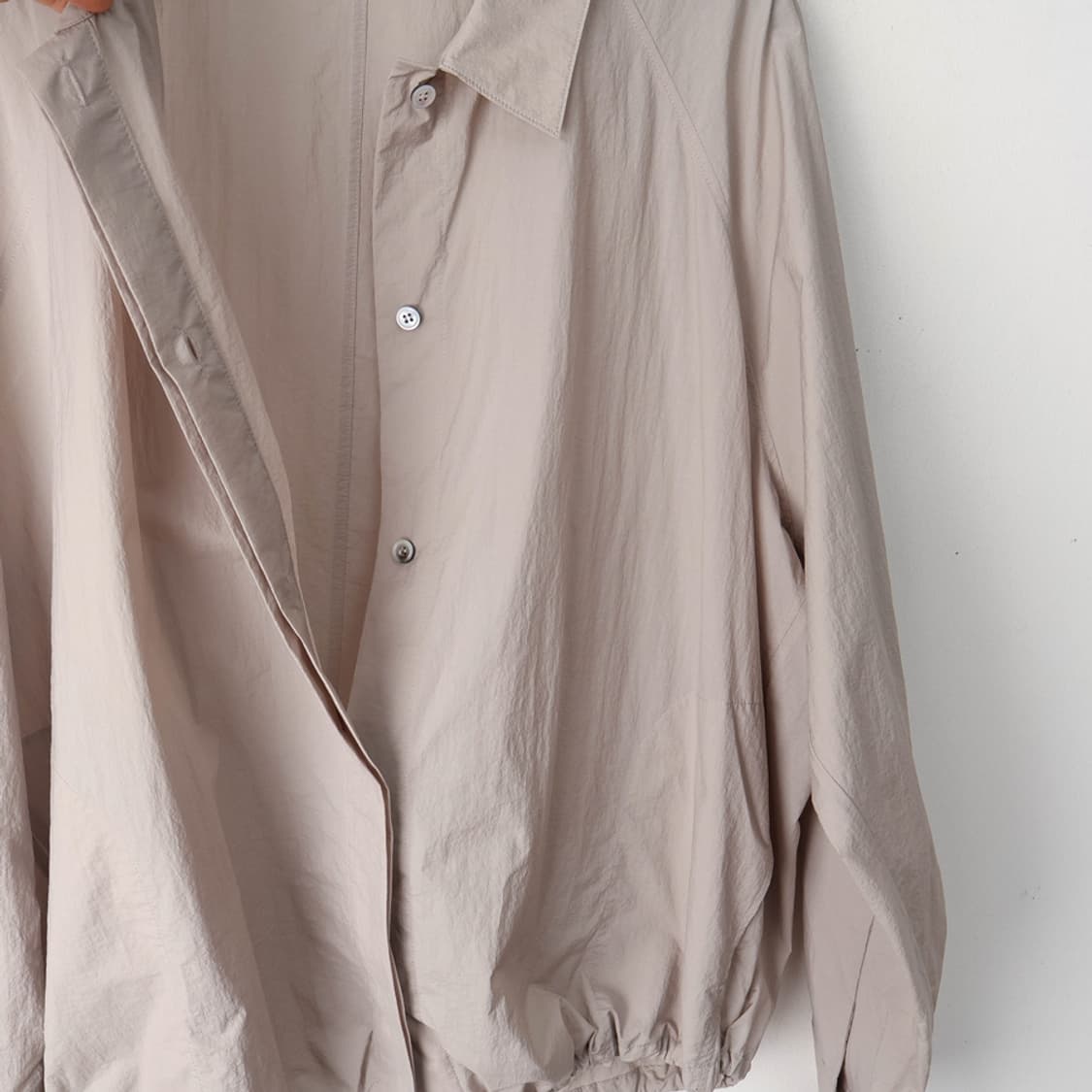 66/한섬 더캐시미어 나일론 코튼 셔츠자켓 상품이미지6