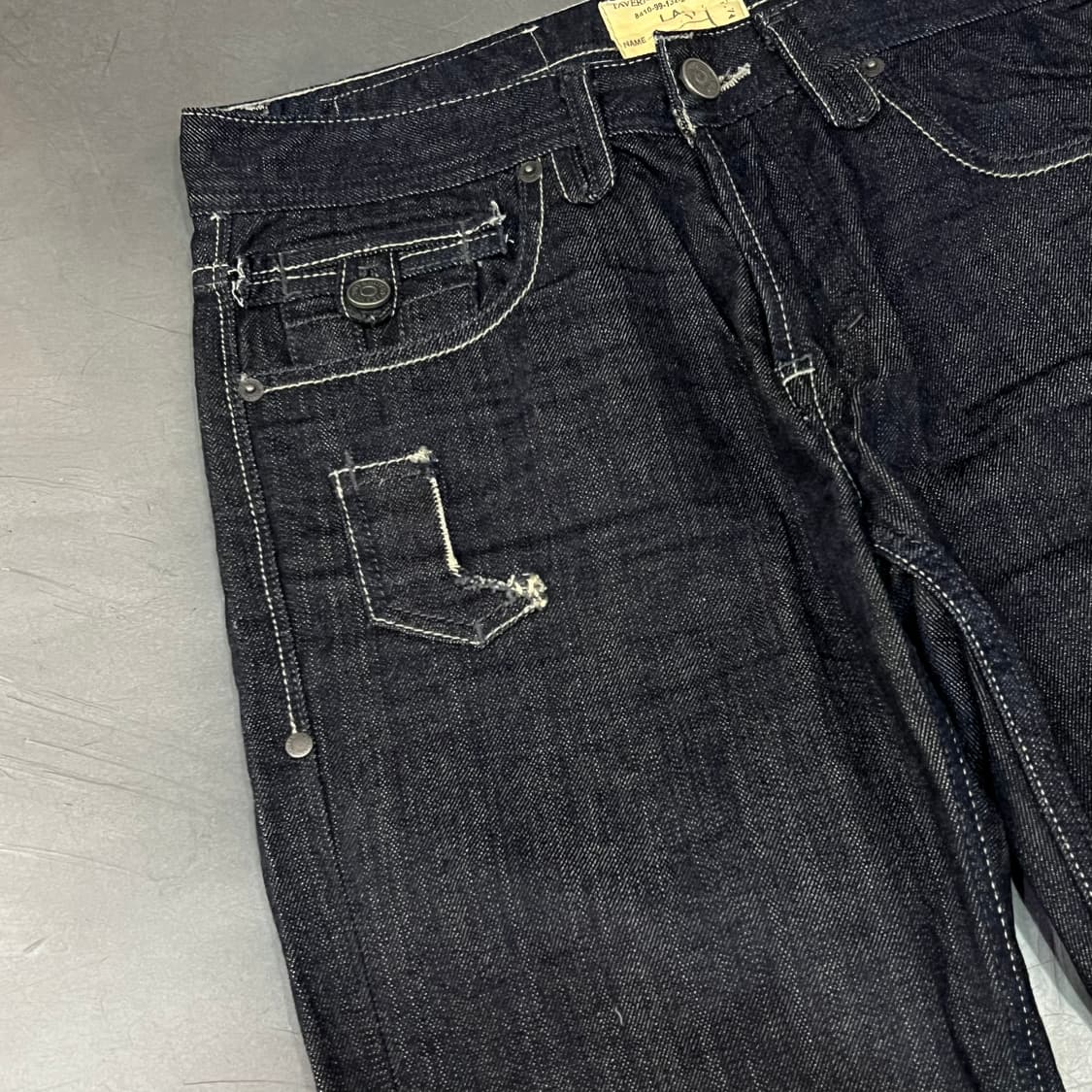  taverniti so jeans 디테일 데님 팬츠 y16447 상품이미지4