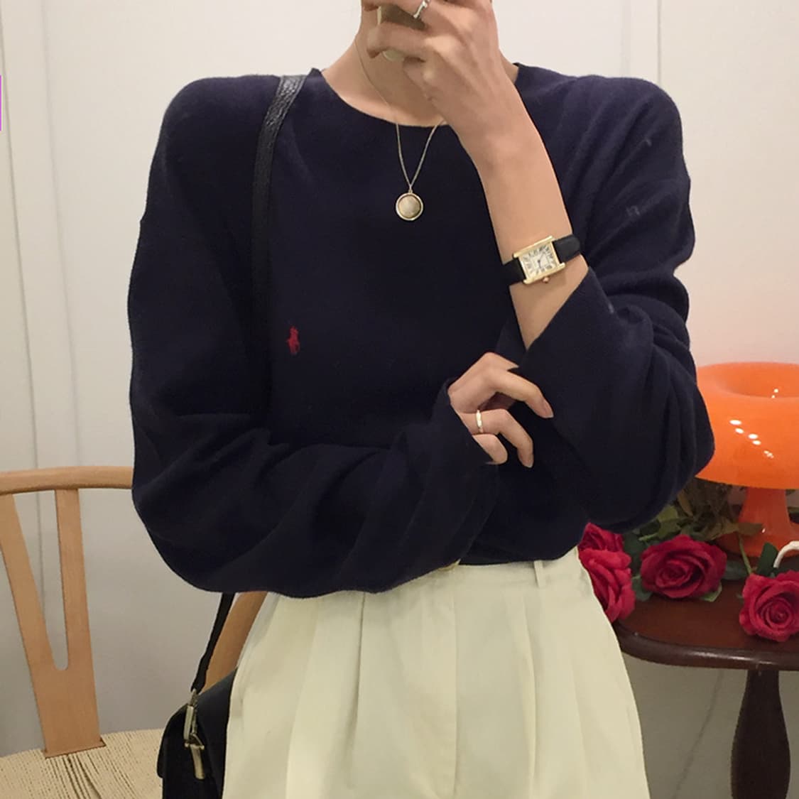 공용 폴로니트 100 상품이미지1