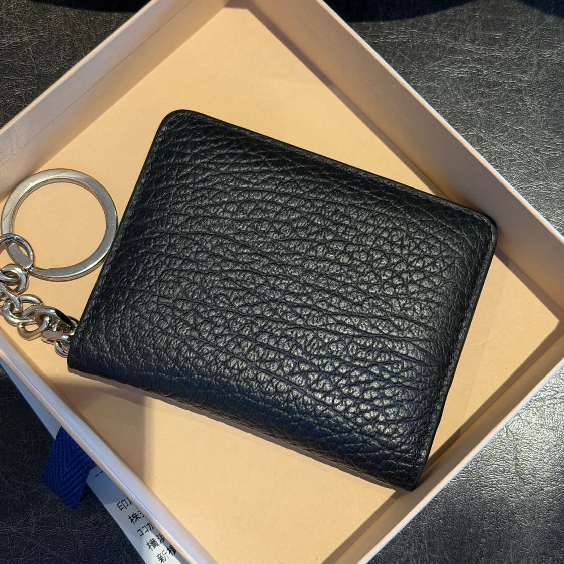 메종 마르지엘라 키링 지갑 블랙 상품이미지2