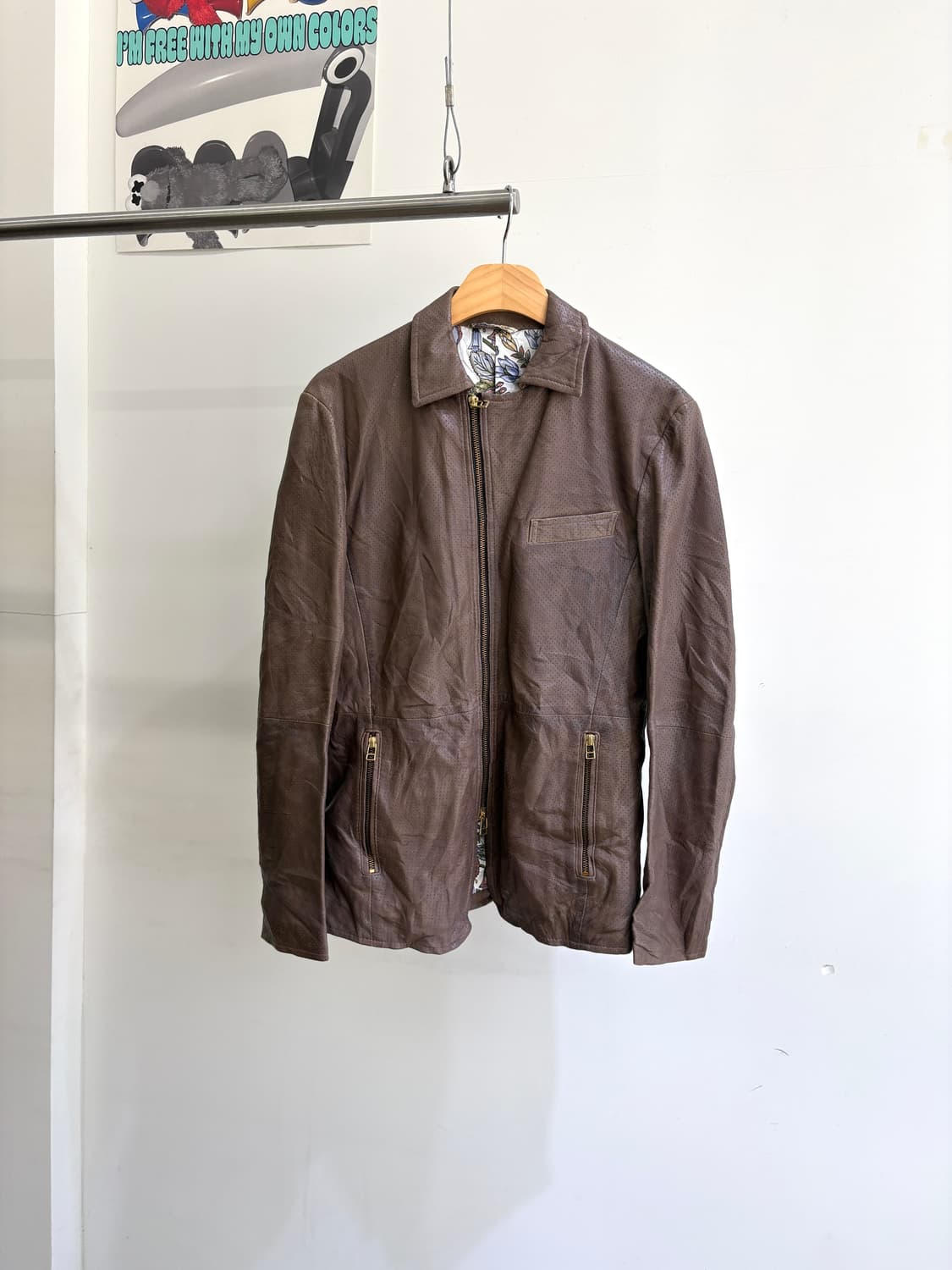 COMME CA MEN 레더자켓 상품이미지1