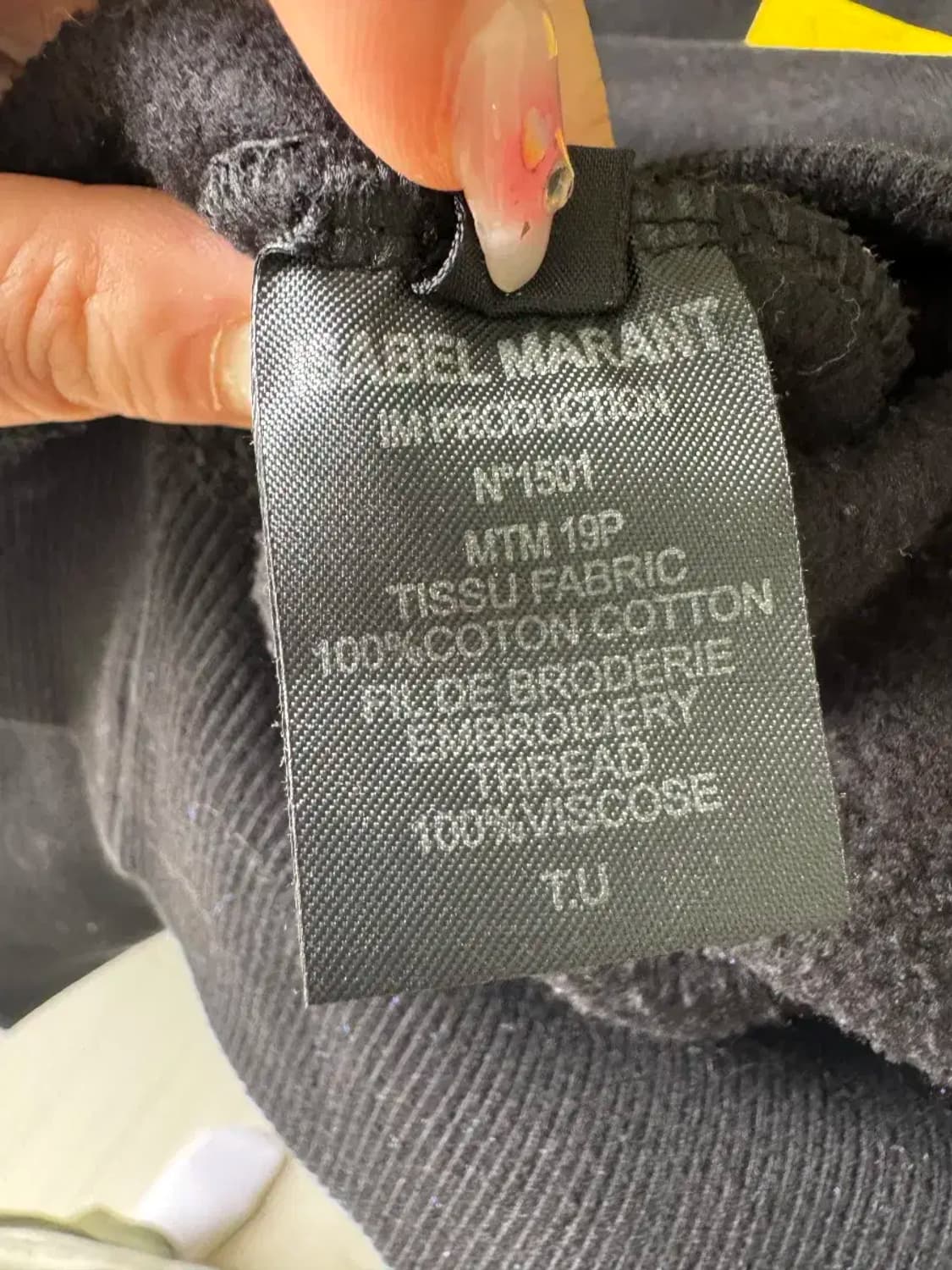 이자벨마랑 맨투맨 기모 티셔츠 38사이즈 상품이미지5