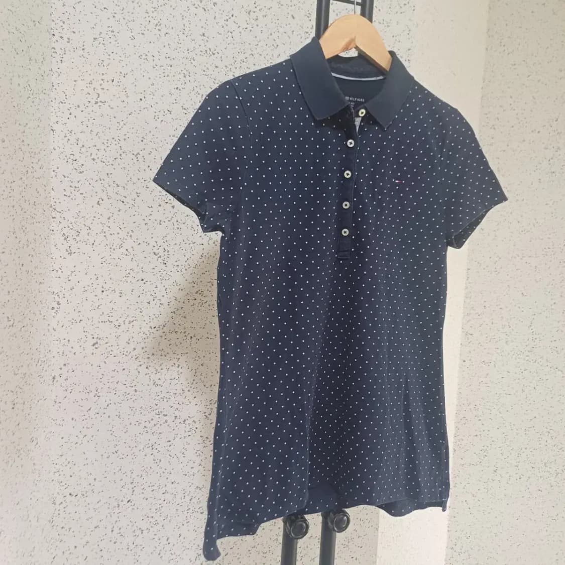 타미힐피거 도트 pk카라티 클래식핏 95(M) 상품이미지4