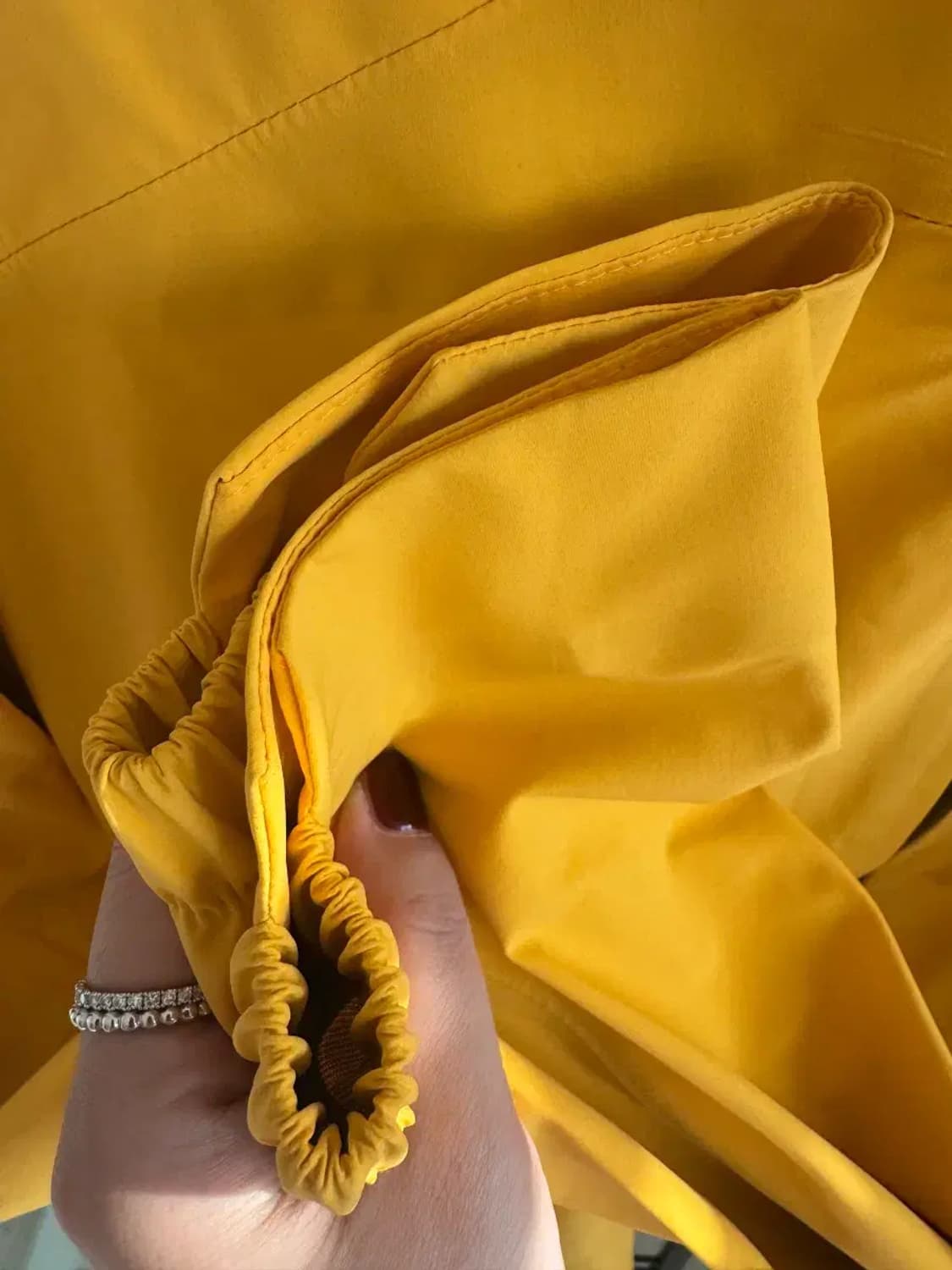 아디다스 남성 MYSHELTER 자켓 옐로우 L사이즈 상품이미지6