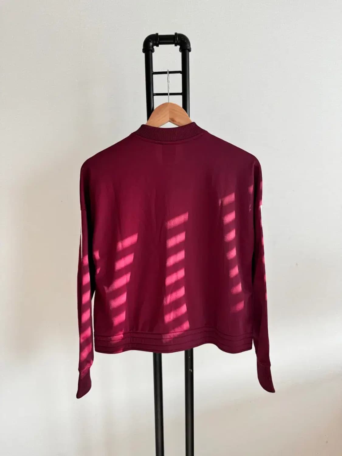 나이키 여성 저지 트레이닝 집업 XL 버건디 상품이미지5