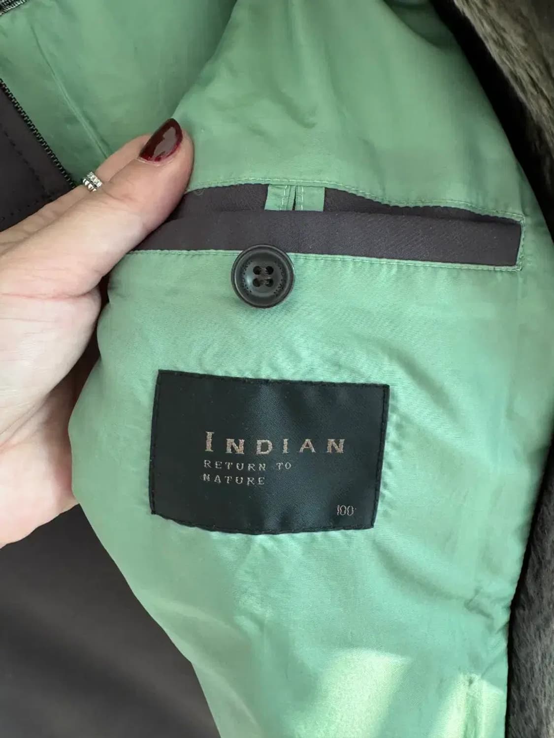 인디안 캐주얼 남성 자켓 100사이즈 상품이미지6