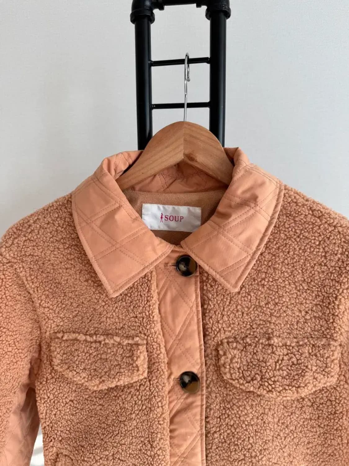 Soup 여성 뽀글이 자켓 55사이즈 상품이미지2