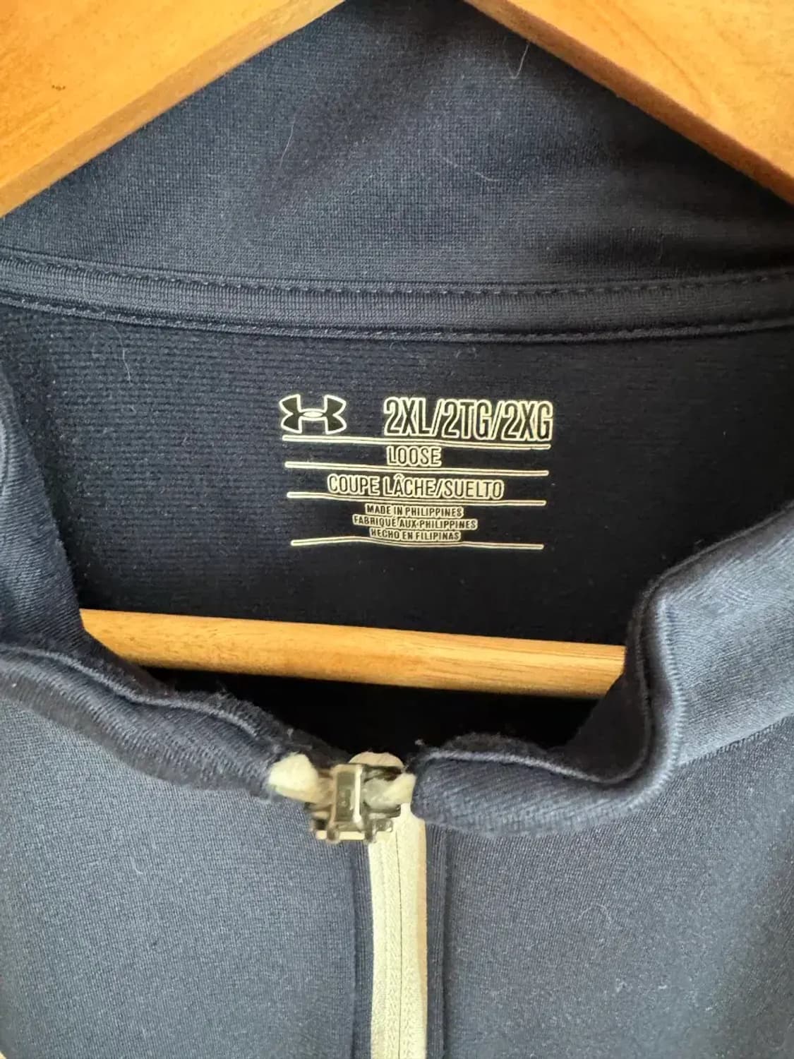 언더아머 남성 트랙 자켓 2XL 네이비 상품이미지3