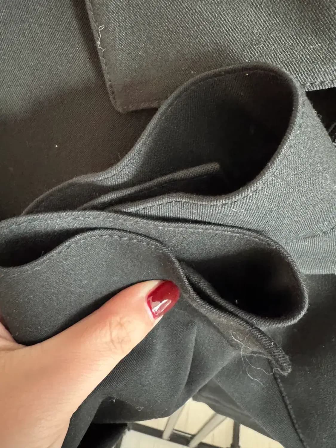 무신사 스탠다드 남성 블랙 미니멀 블루종 자켓 M 상품이미지6