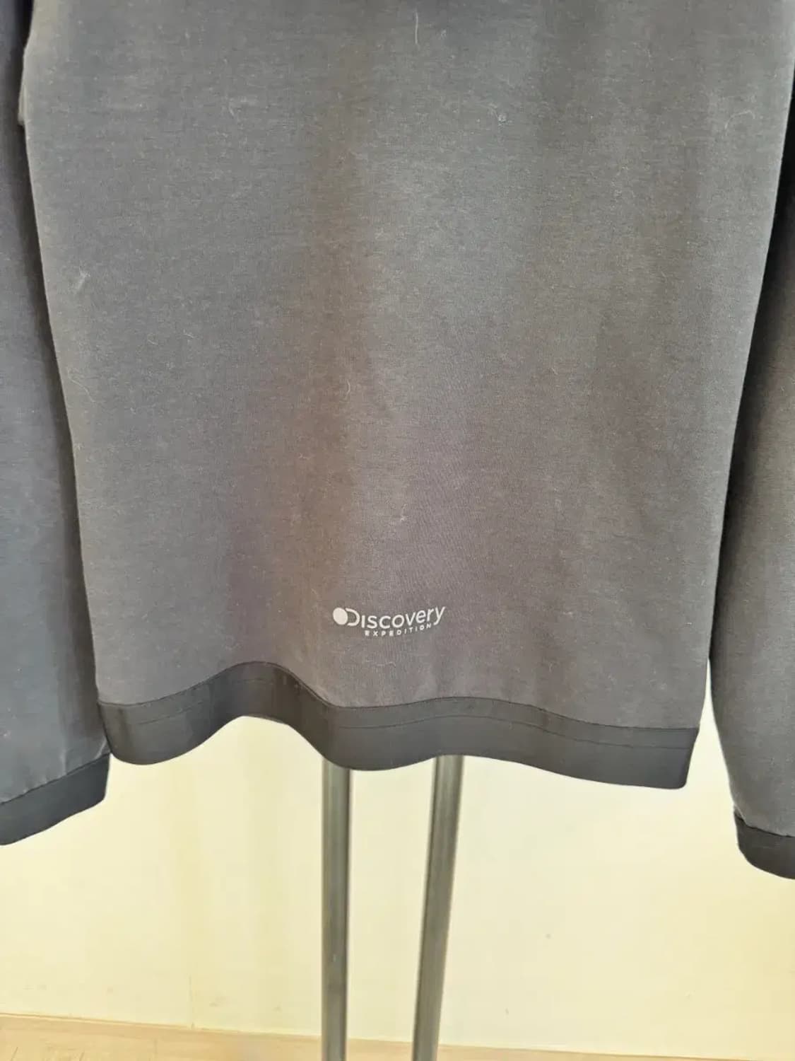 디스커버리 남녀공용 후드 집업 95 블랙 상품이미지7