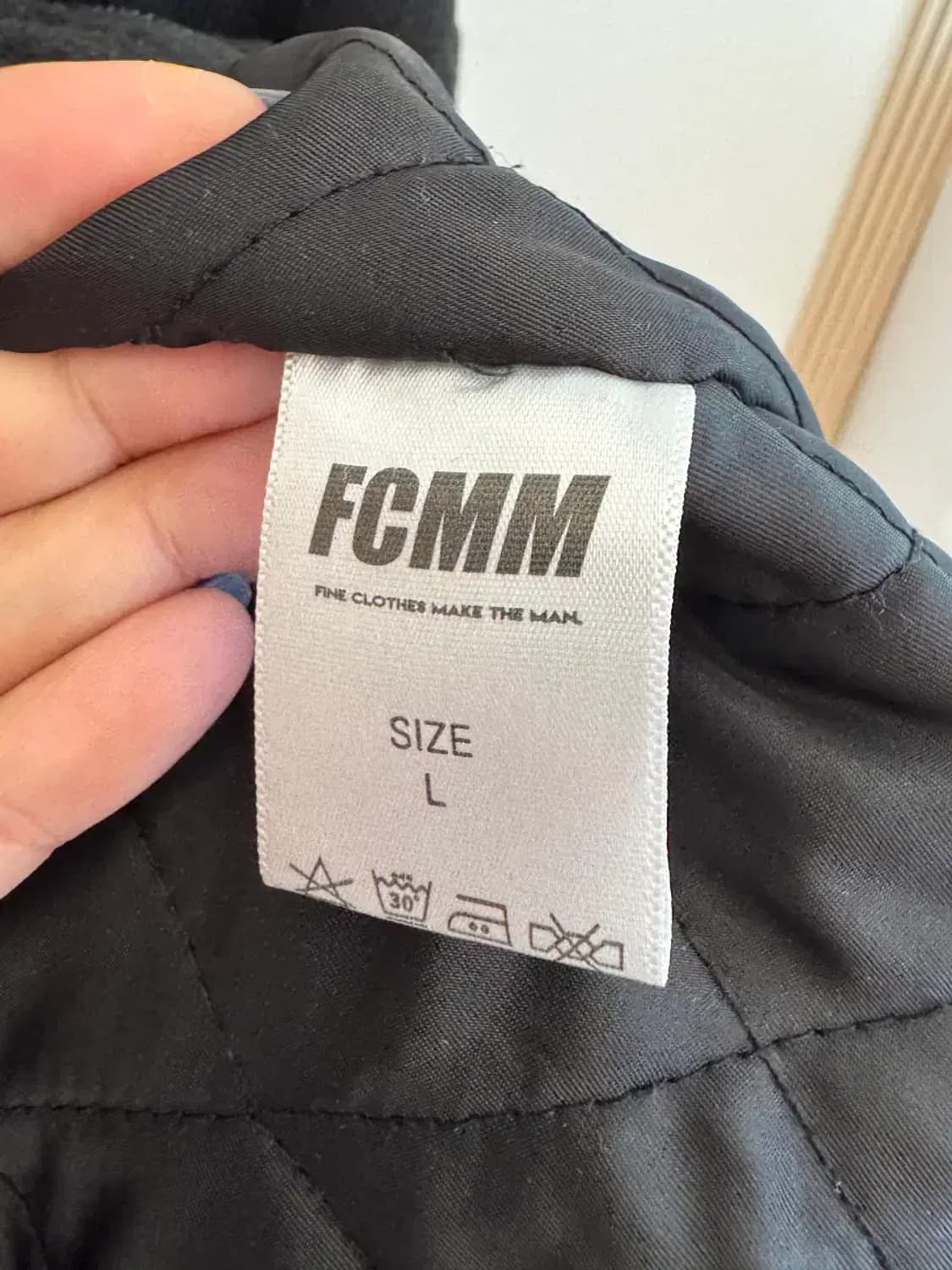 FCMM 남녀공용 후리스 후드집업 블랙 L사이즈 상품이미지4