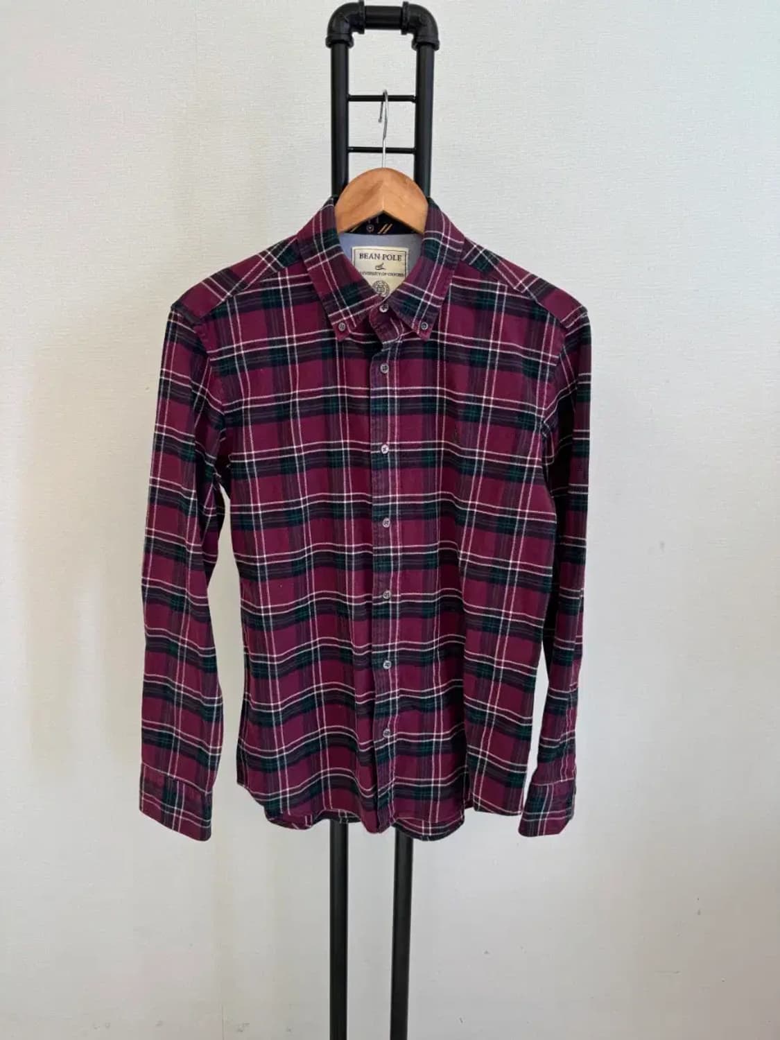 빈폴 여성 옥스포드 체크셔츠 95사이즈 상품이미지1