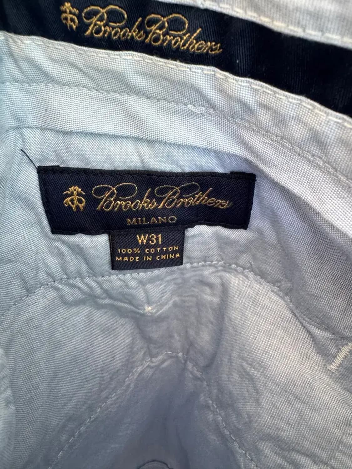 브룩스 브라더스 밀라노 스트라이프 바지 W31 상품이미지3