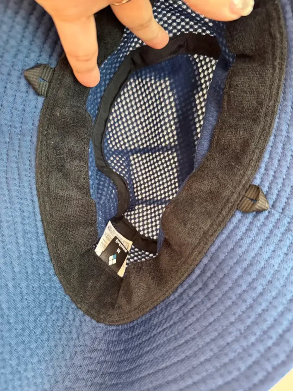 몽벨 네이비 벙거지 모자 M 상품이미지3