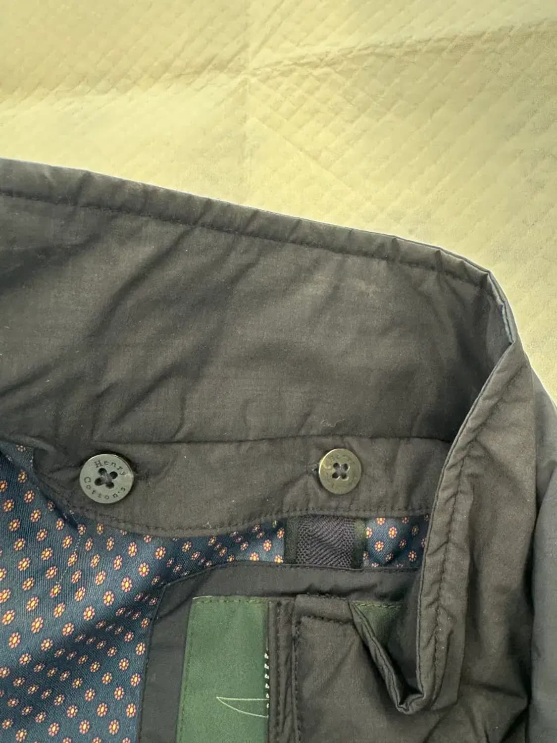 헨리코튼 남성 폴리 자켓 95사이즈 네이비색상 상품이미지9