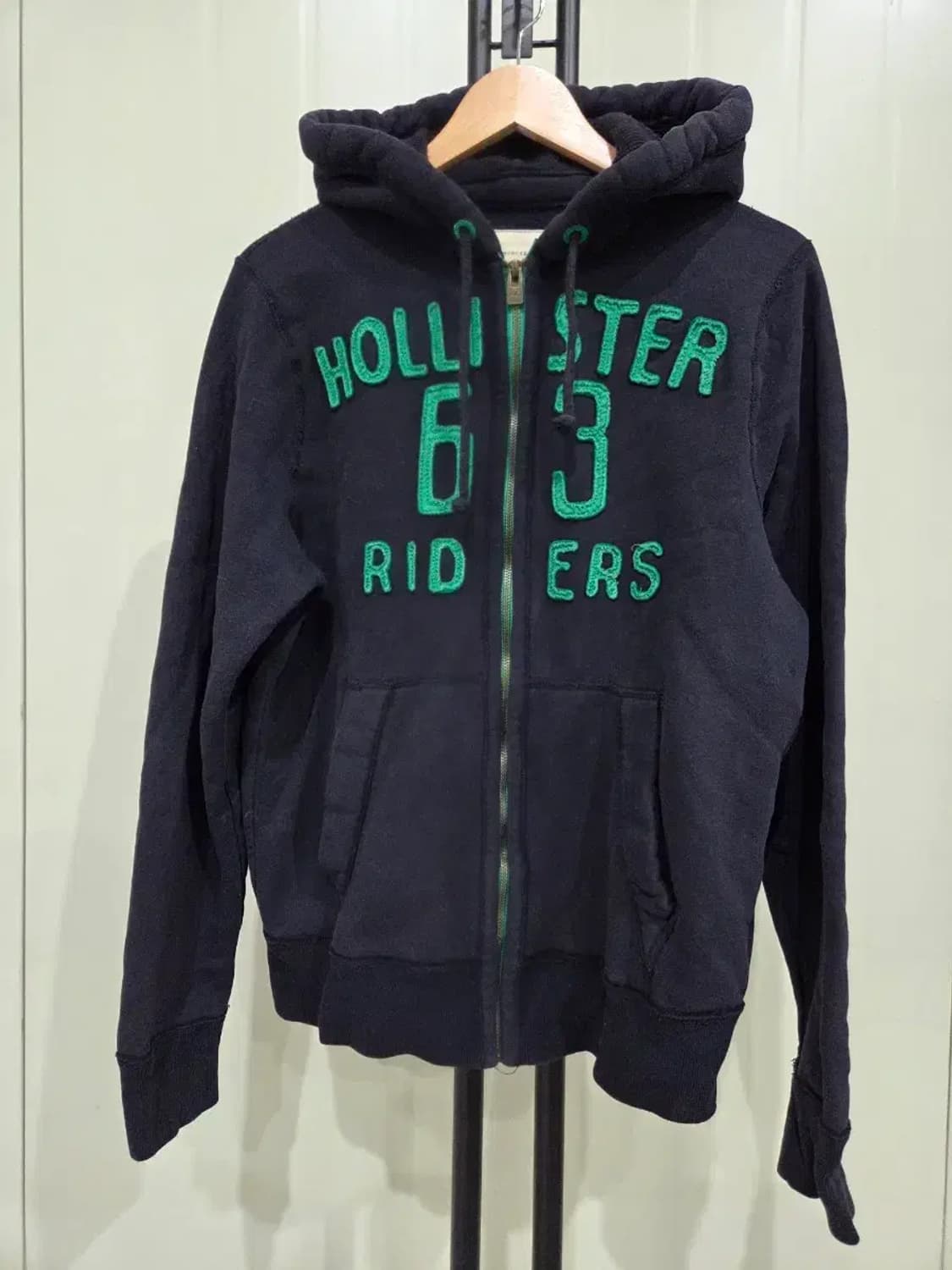 홀리스터 후드 집업 (남색/M) 상품이미지1
