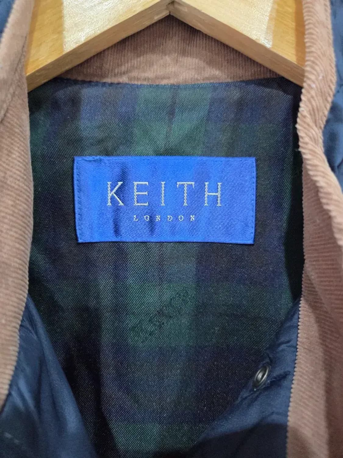 키스 여성 퀄팅 자켓 (남색/S사이즈) 상품이미지2