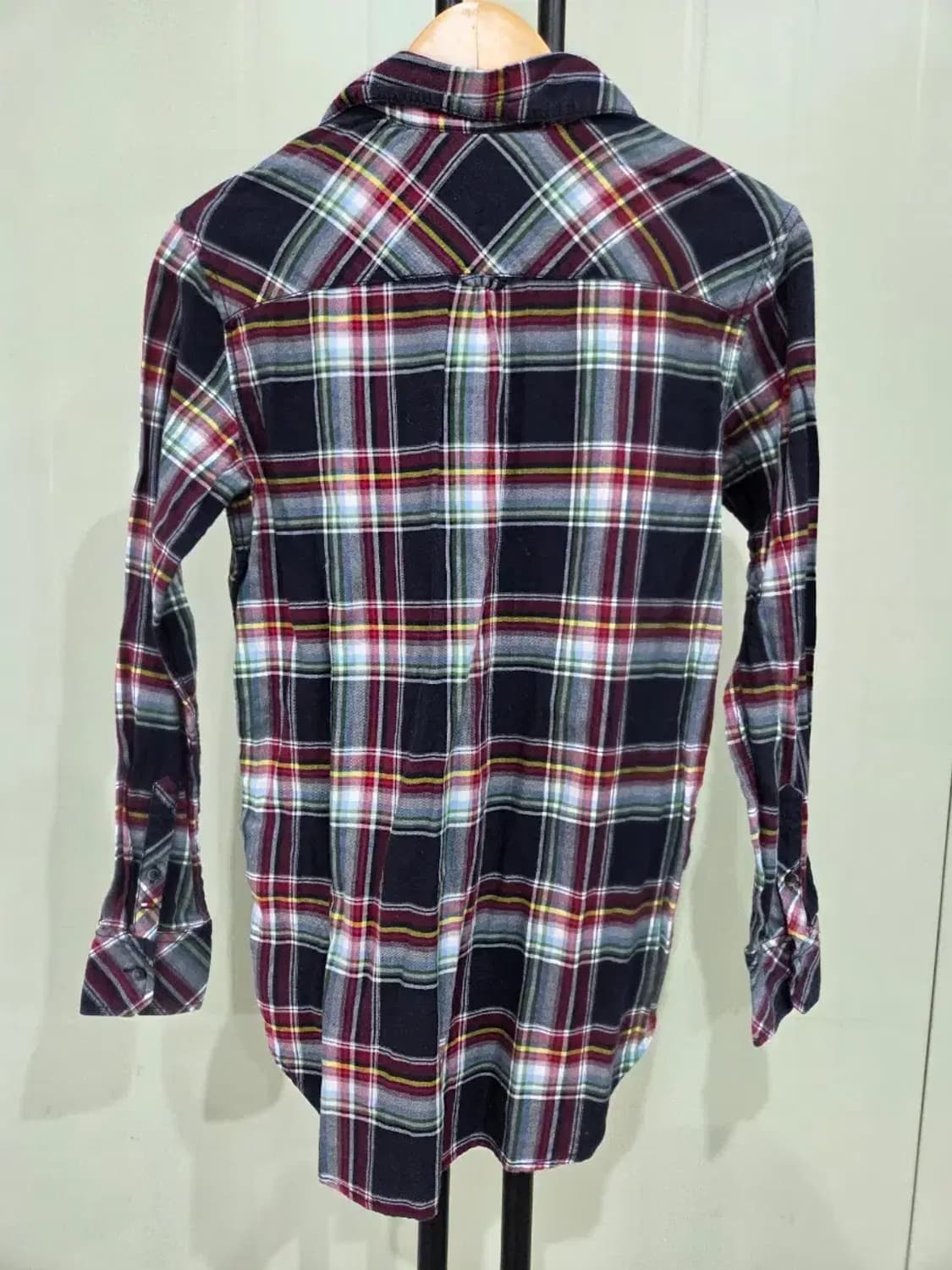 타미힐피거 체크 셔츠 85사이즈 상품이미지2