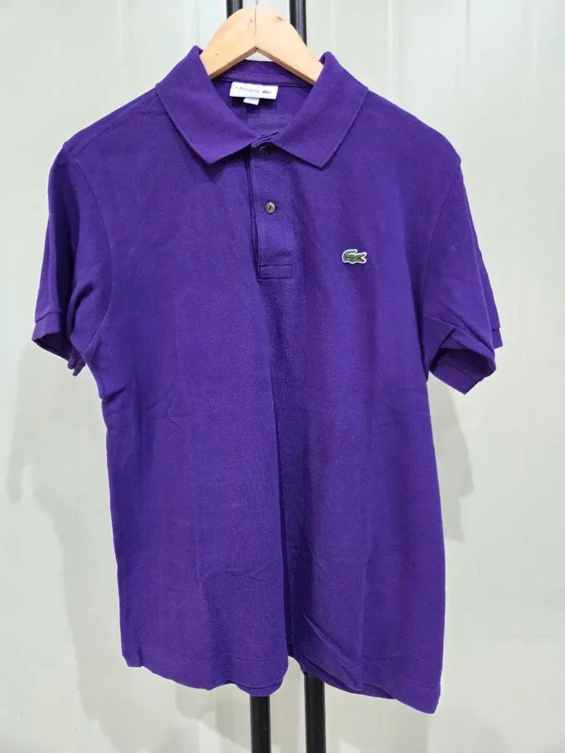 라코스테 보라색 PK티셔츠 M사이즈 상품이미지1