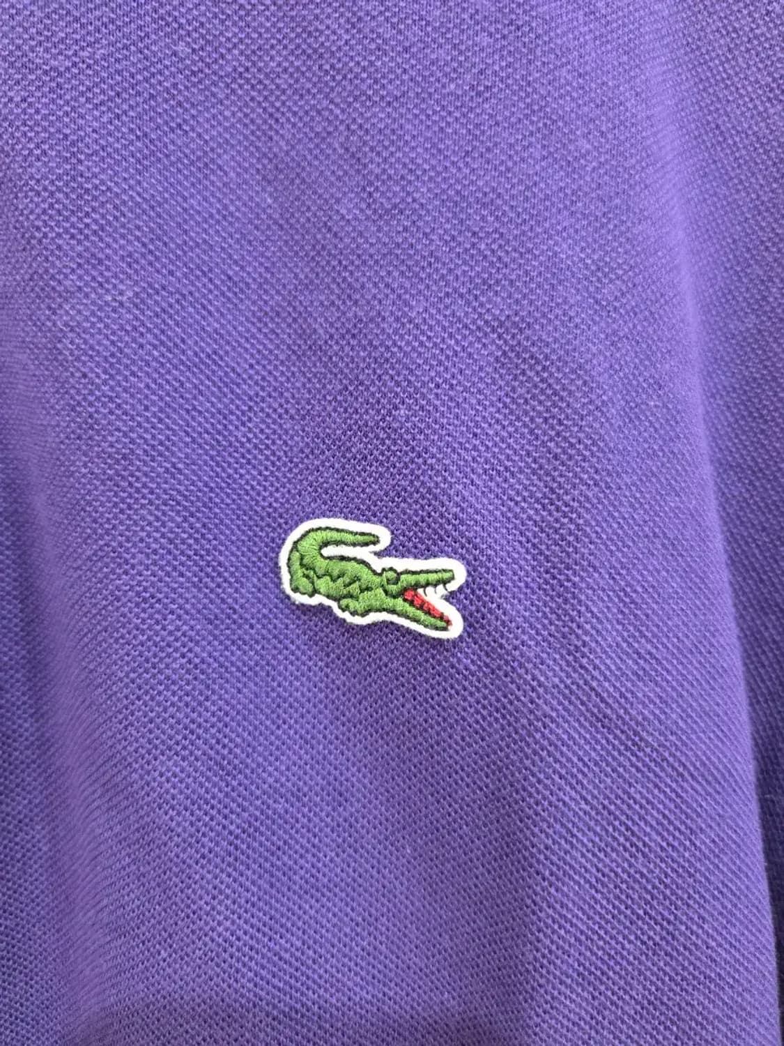라코스테 보라색 PK티셔츠 M사이즈 상품이미지2