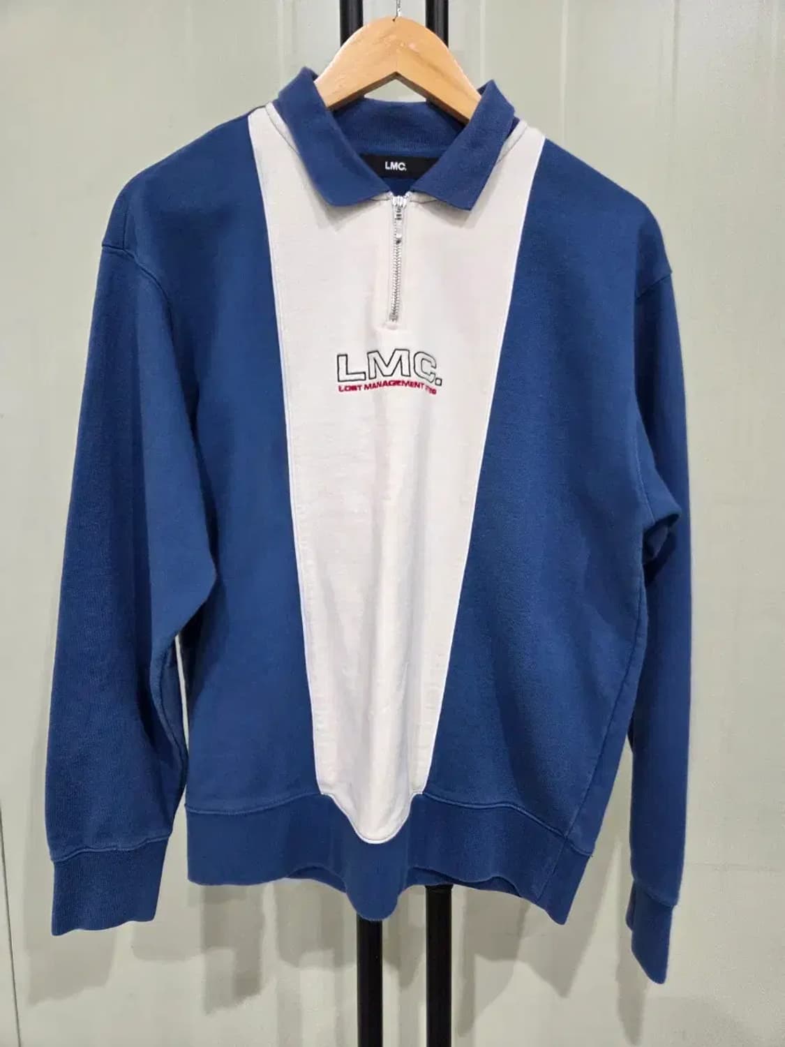 LMC 반집업 남성 긴팔 카라티 S 상품이미지1