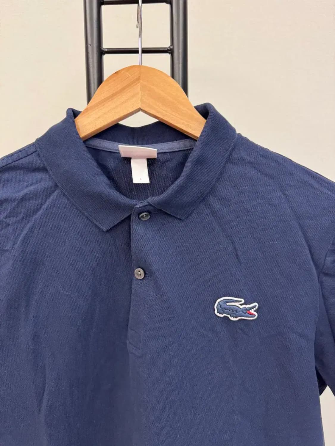 라코스테 남성 LIVE 네이비 카라 티셔츠 L사이즈 상품이미지2