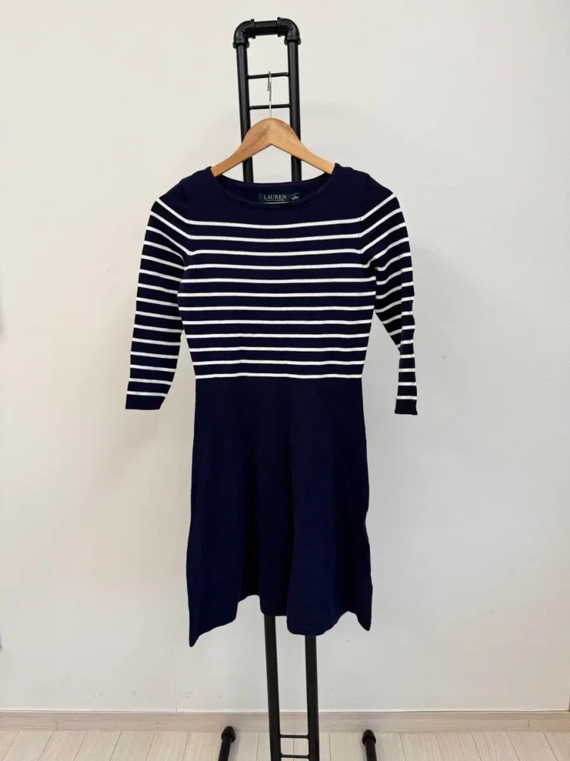 랄프로렌 여성 스트라이프 니트 원피스 XS사이즈 상품이미지1