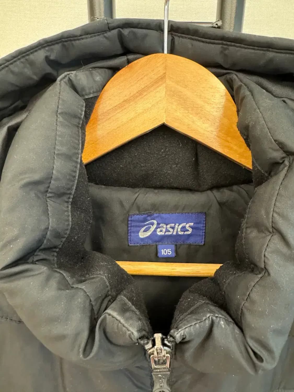 아식스 남성 후드 오리털 패딩 105 블랙 상품이미지3