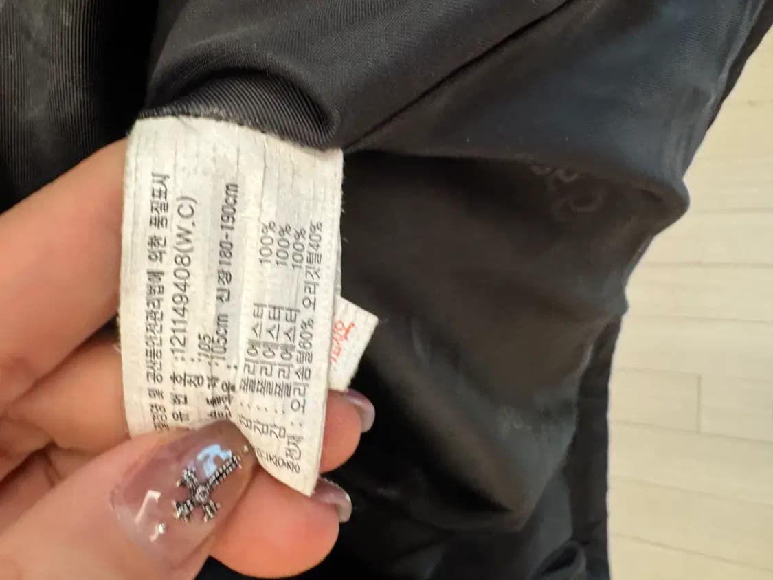 아식스 남성 후드 오리털 패딩 105 블랙 상품이미지6