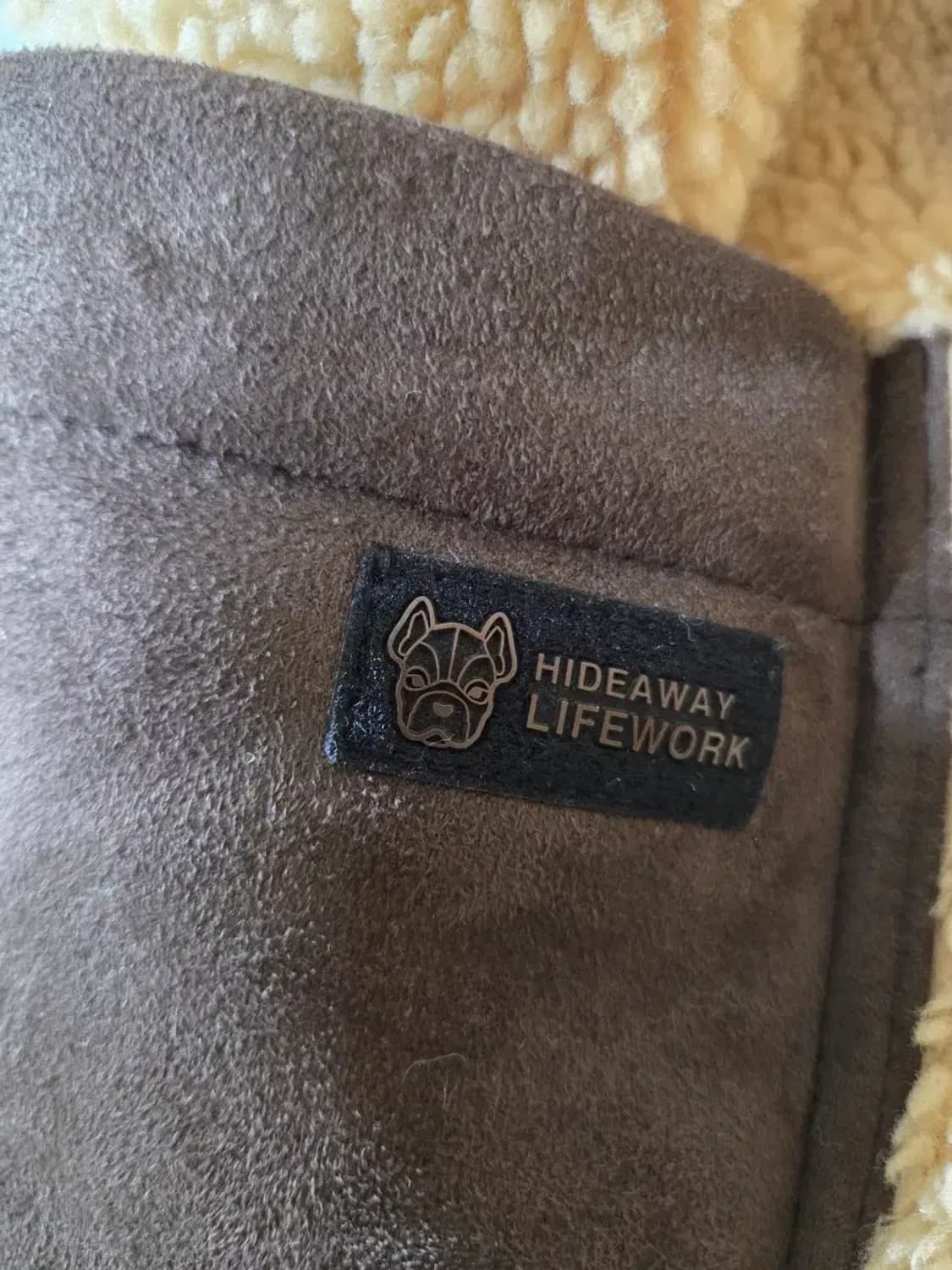 라이프워크 양털 무스탕 롱 코트 사이즈 F 상품이미지6