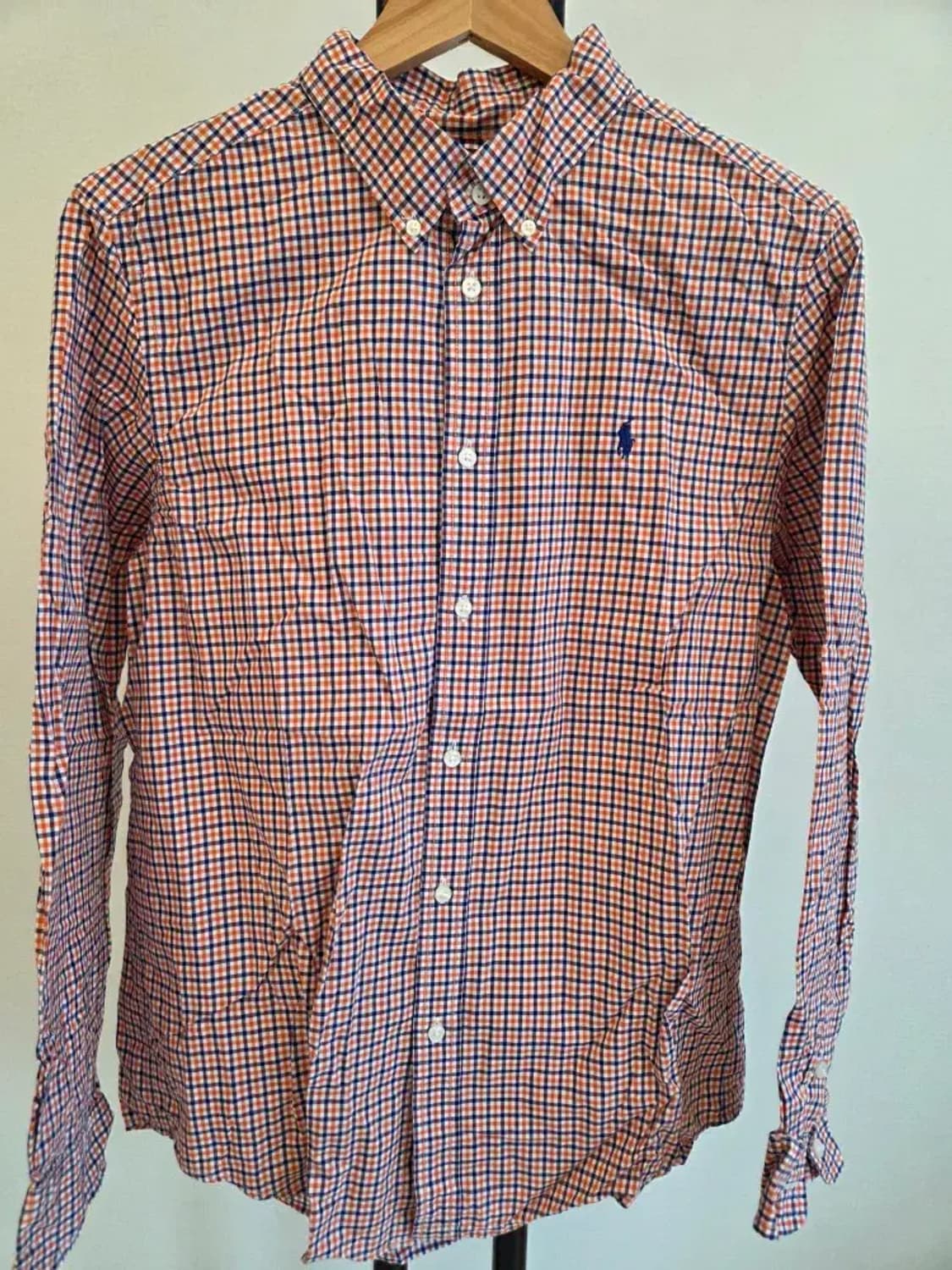 랄프로렌 폴로 여성 체크 셔츠 XL사이즈 상품이미지1