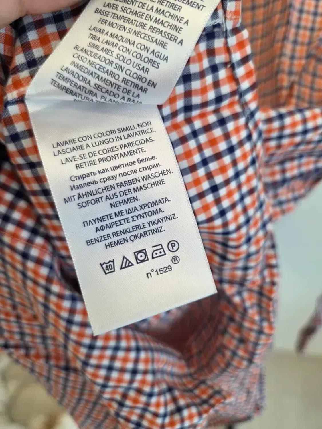 랄프로렌 폴로 여성 체크 셔츠 XL사이즈 상품이미지5
