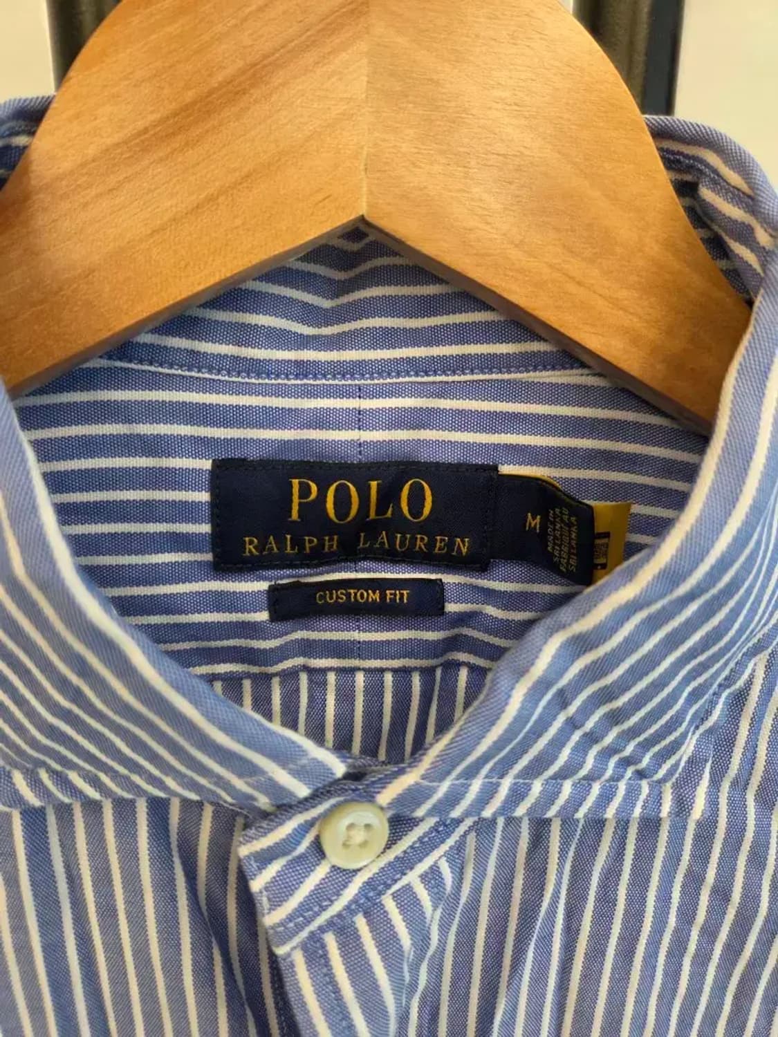 폴로 랄프로렌 남성 스트라이프 셔츠 M사이즈 상품이미지3