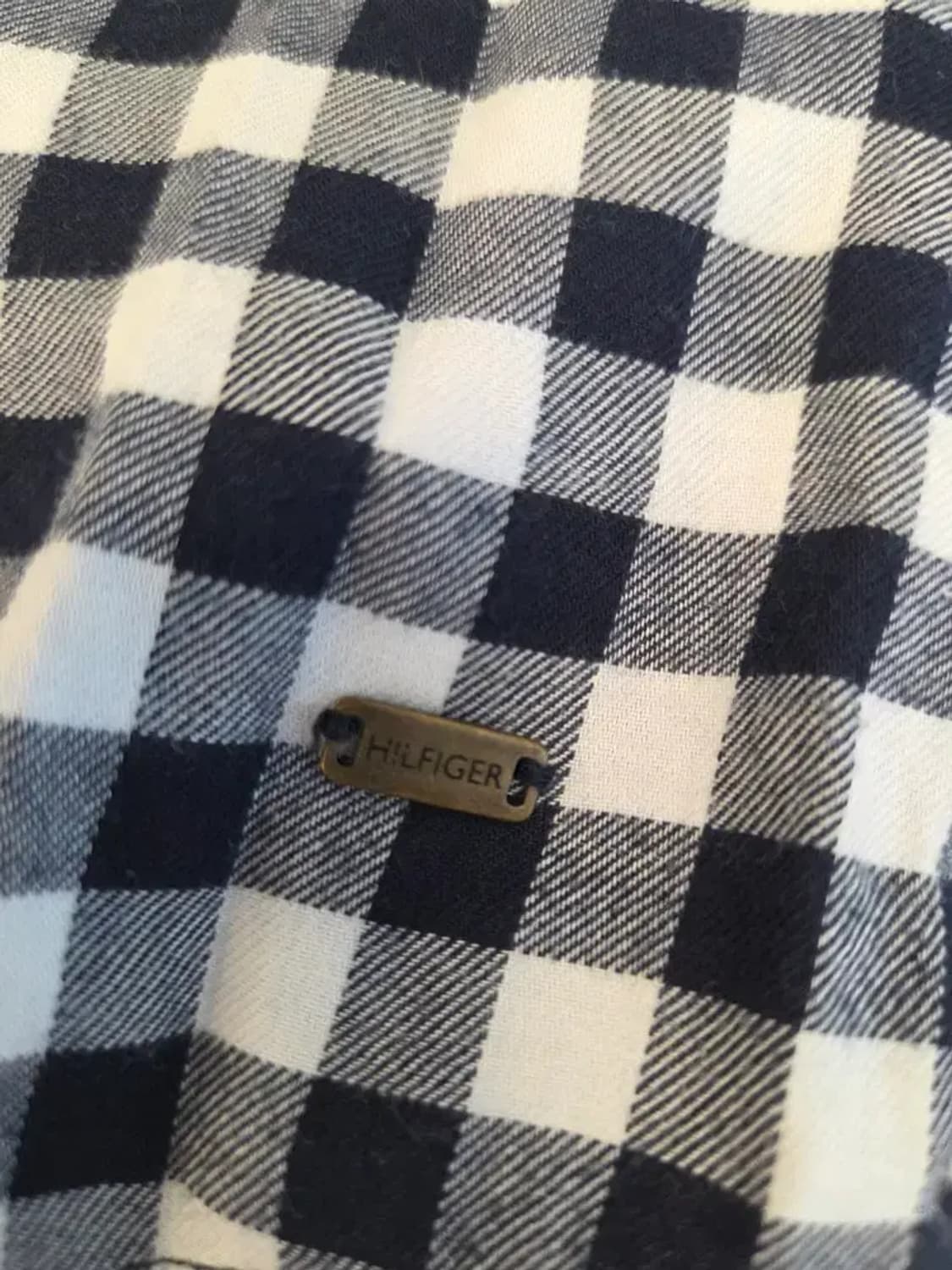 Tommy Hilfiger 타미힐필거 여성 깅엄체크 롱셔츠 상품이미지4