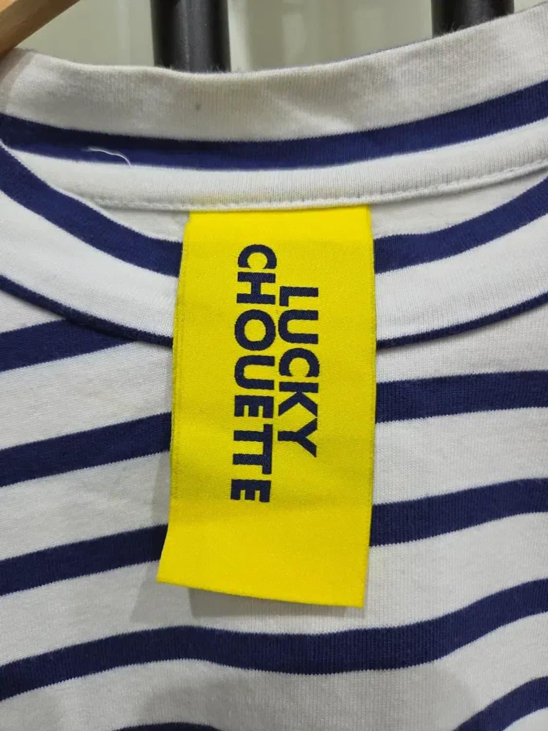 럭키슈에뜨 여성 스트라이프 긴팔 티셔츠 S 상품이미지2