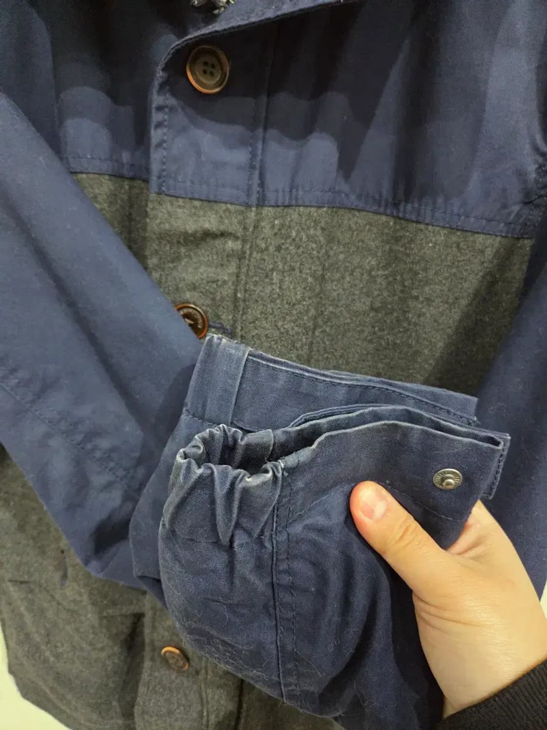 타미힐피거 남성 배색 자켓 M 상품이미지5