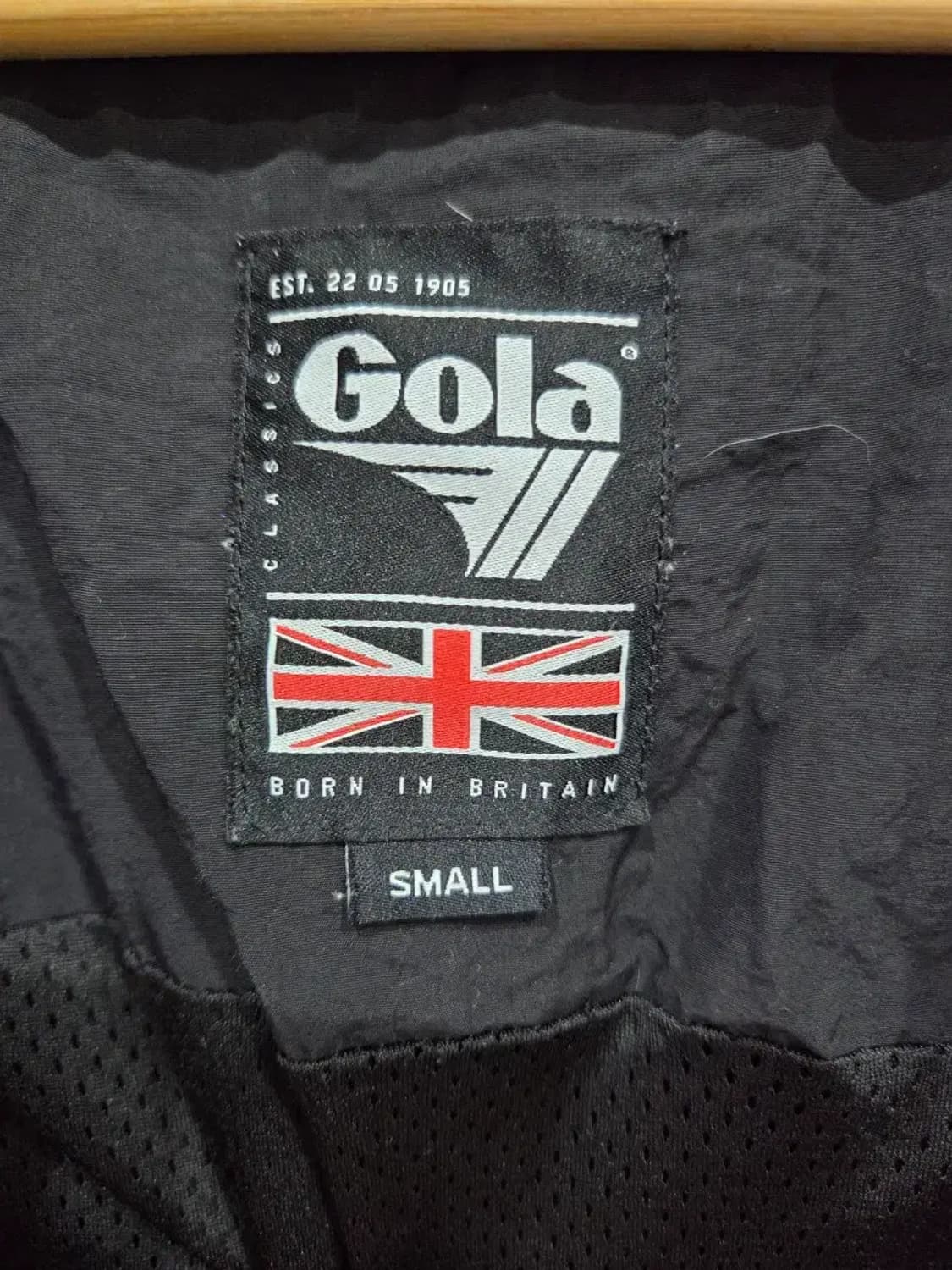 골라 블랙 바람막이 집업 S 상품이미지4