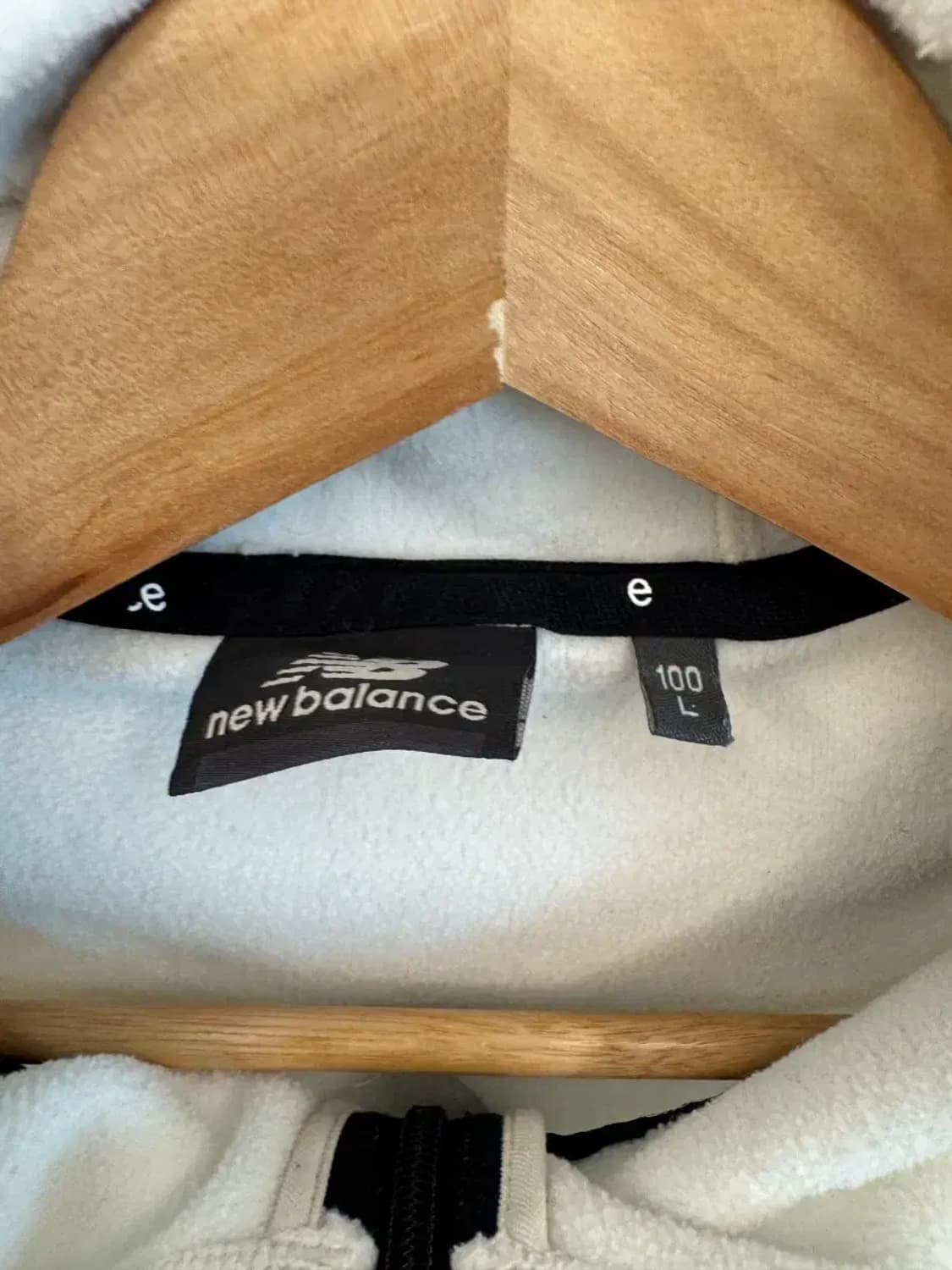 뉴발란스 남성 후리스 후드 집업 L(100) 상품이미지3