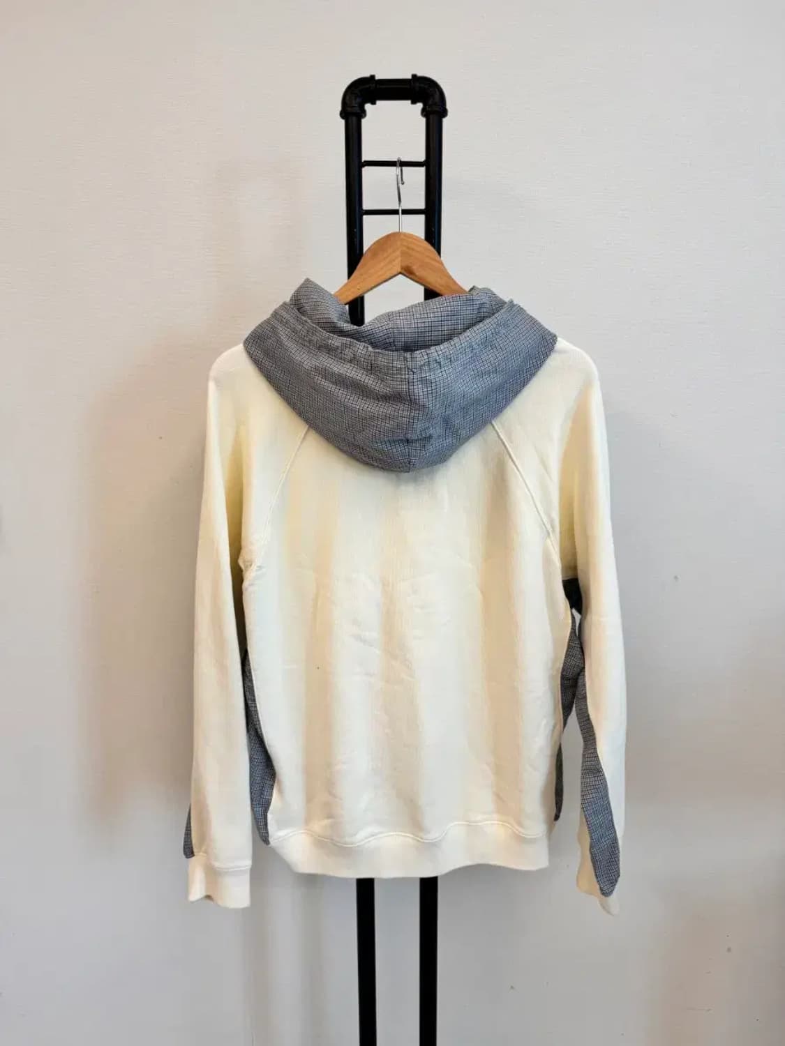 라코스테 남녀공용 체크무늬 배색 후드티 4사이즈 상품이미지7