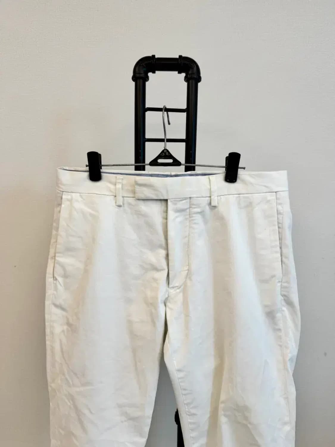 폴로 랄프로렌 화이트 스트레치 슬림핏 바지 30 상품이미지2
