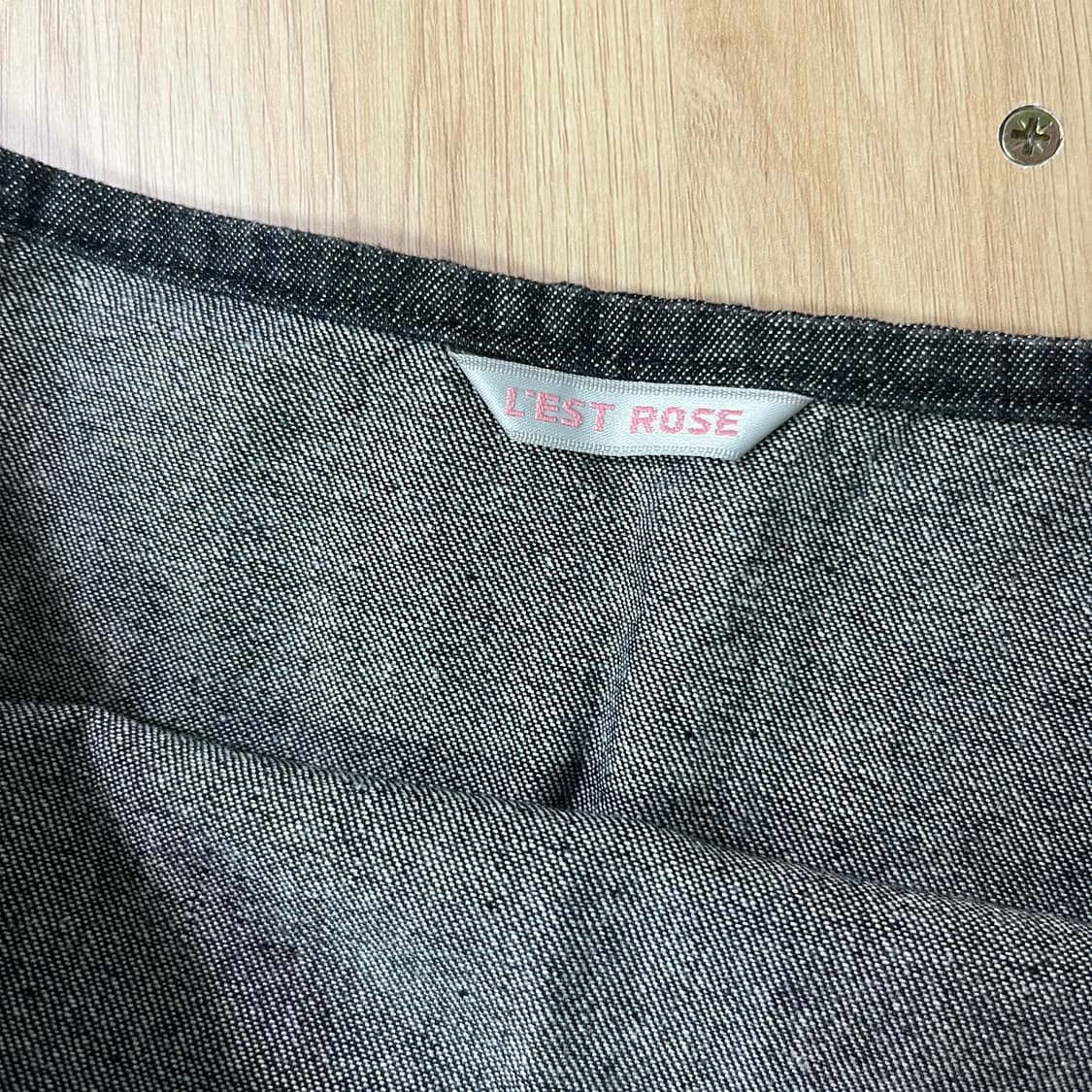 레스트로즈 데님 흑청 캉캉 스커트 로걀 히메갸루 모리걸 상품이미지3