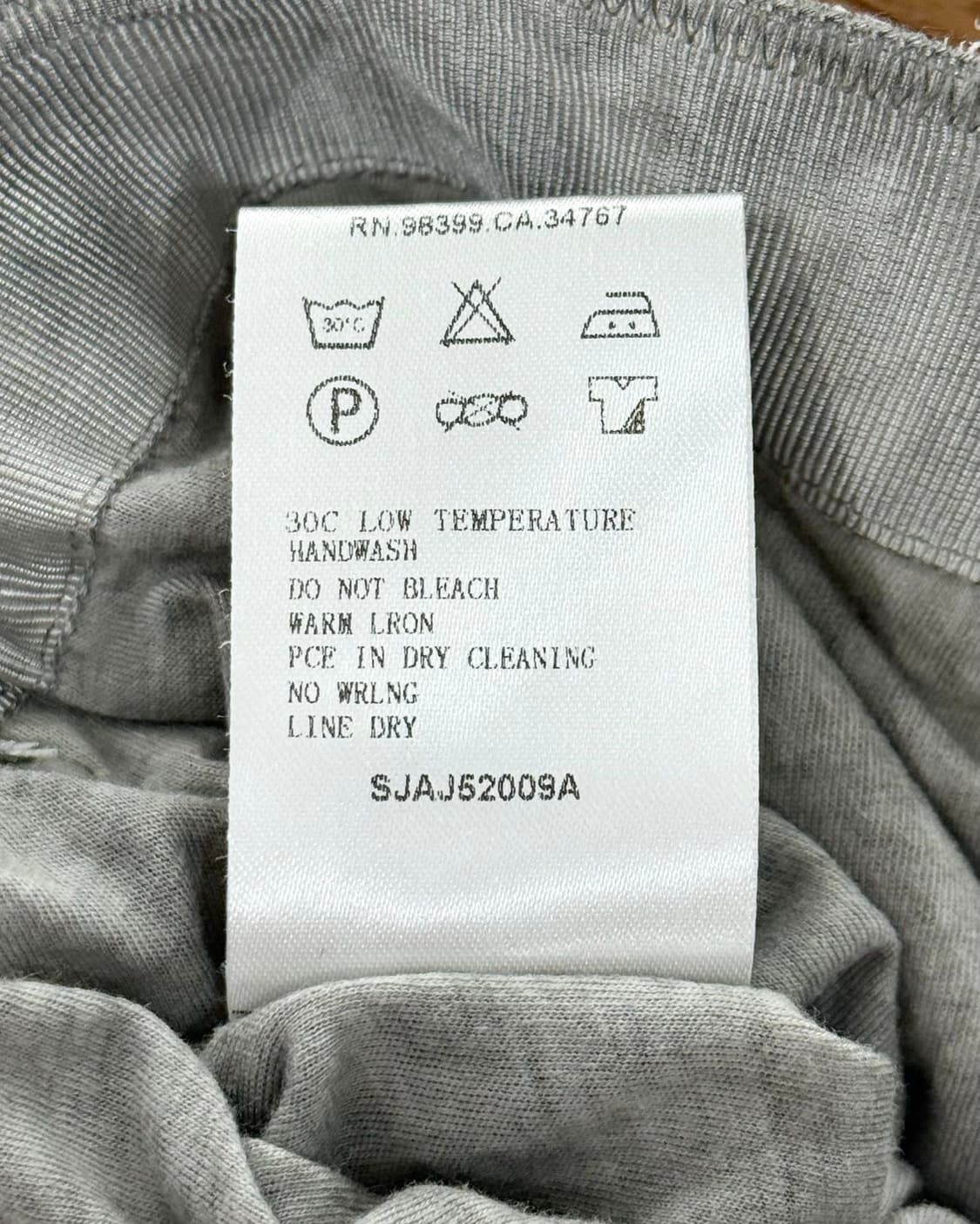 ttt 그레이 실크 밴딩 쉬어 롱 스커트  상품이미지10