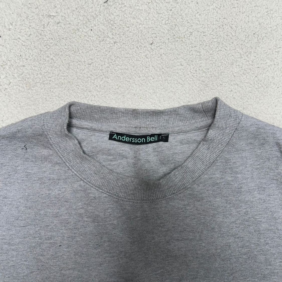 앤더슨벨 브로큰 하트 엠브로더리 스웻셔츠 L 상품이미지3