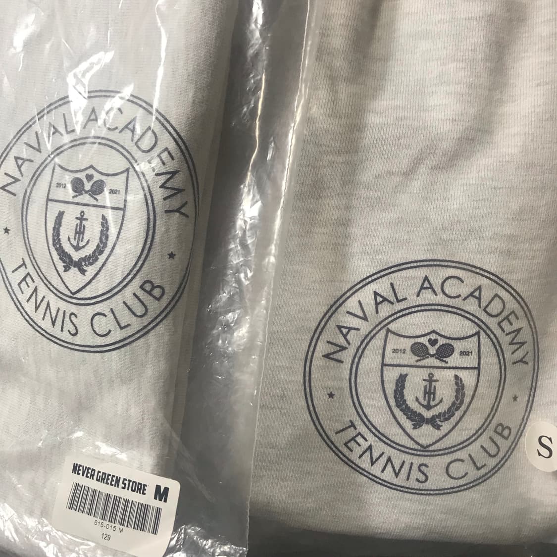 HGS 스웻 그레이 셋업, 상의M+하의S 상품이미지1