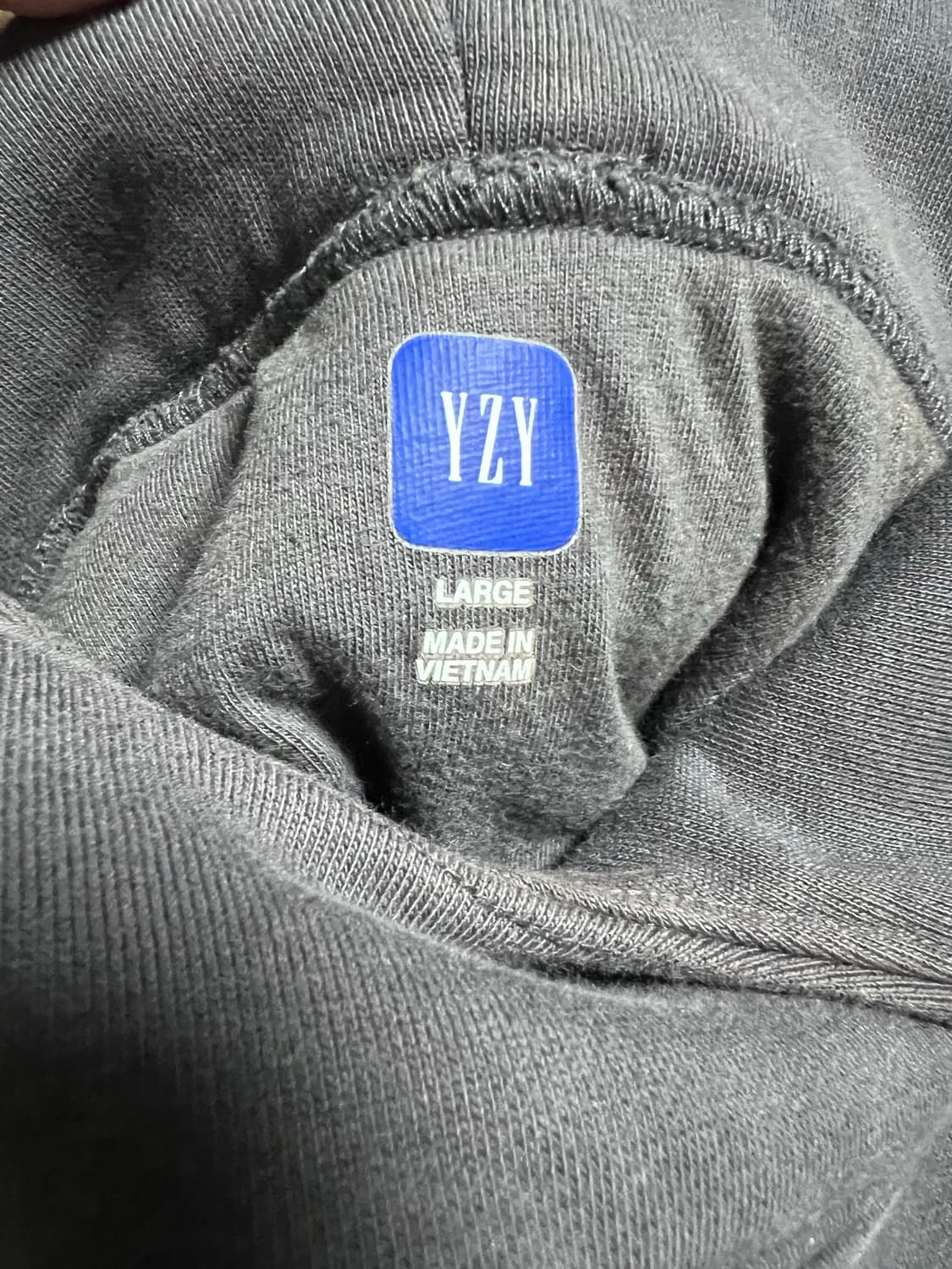 YEEZY GAP BALENCIAGA DOVE HOODIE DRK GRY 상품이미지9