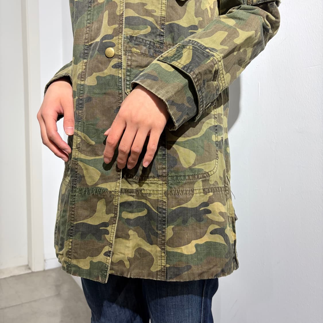 밀리터리 그런지 y2k 카고 코트 상품이미지2