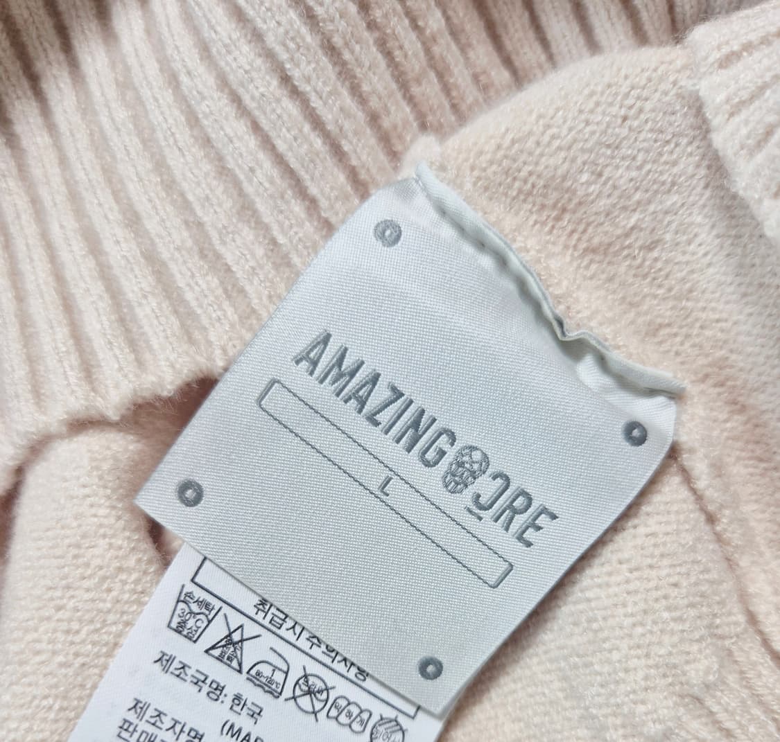 새상품)어메이징크리여성골프니트 어메이징골프스웨터 상품이미지5