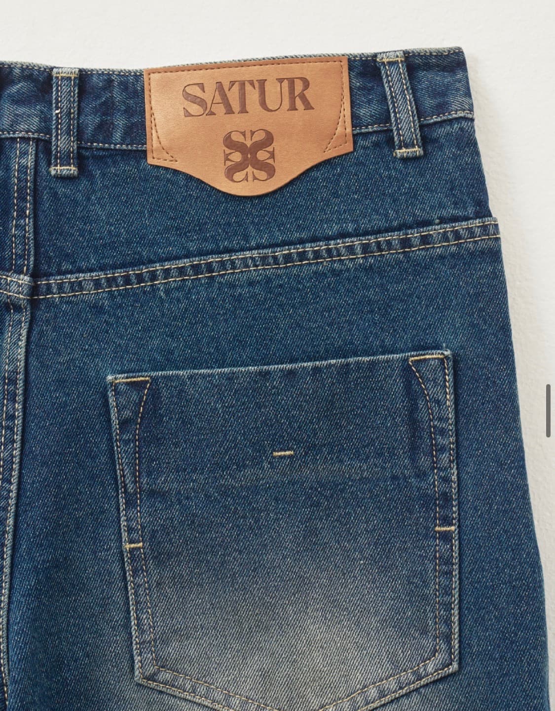 브루클린 뉴트로 와이드 워시드 데님 팬츠 상품이미지7